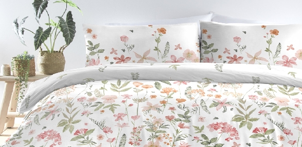 Aimee - Coral Bedding