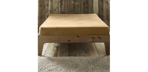 Teddy Fleece Ochre Fitted Sheets
