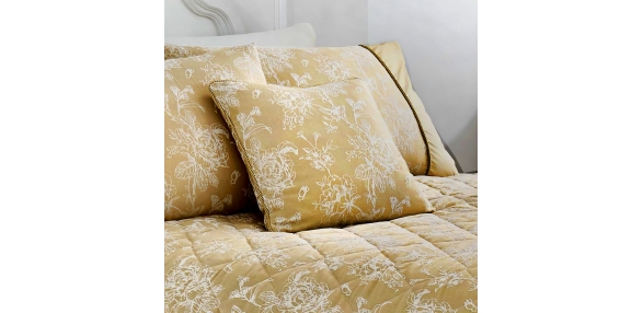 Jasmine Champagne Cushion Cover