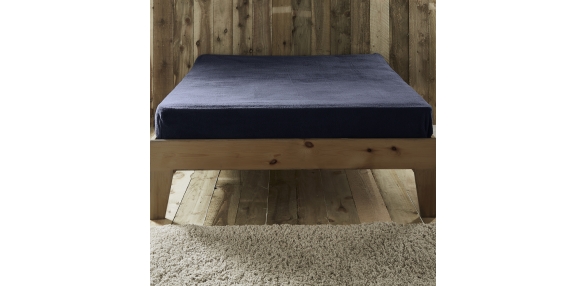 Teddy Fleece Navy Fitted Sheets