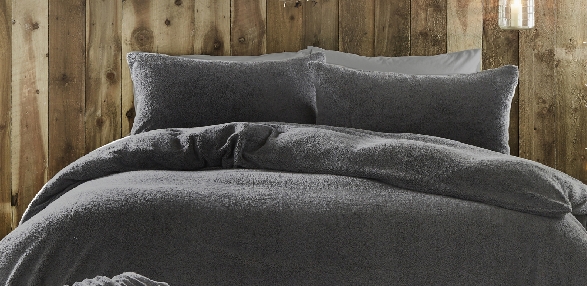 Teddy Fleece Charcoal