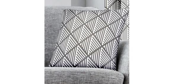 Brooklyn - Grey Cushion Cover