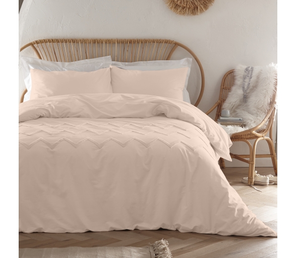 Chevron Tuft - Blush