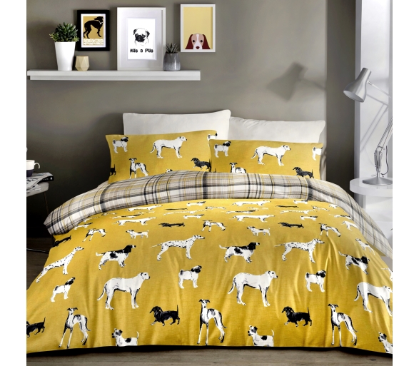 Dogs - Ochre Bedding
