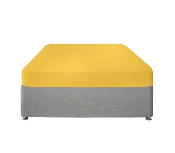 Ochre - 32cm Deep Fitted Sheet
