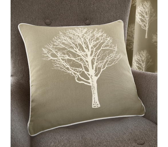 Woodland Trees - Linen Cushion Cover