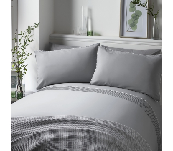 Pom Pom - Silver / White