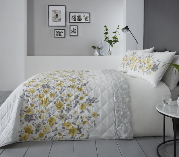 Gabriella Ochre Bedspread
