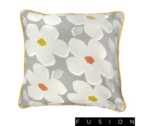 Aura	- Grey Cushion Cover