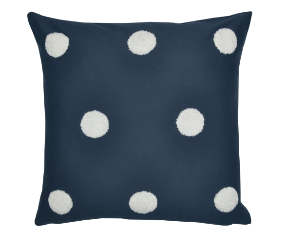 Dot Garden Navy - Cushion Cover