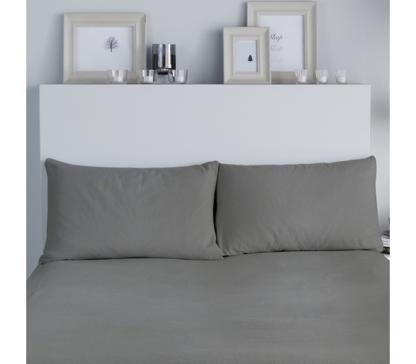 Brushed Charcoal Pillowcases