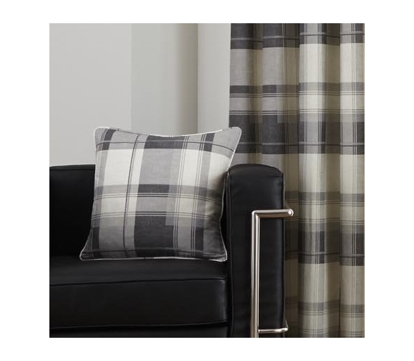 Balmoral Check - Slate Cushion Cover