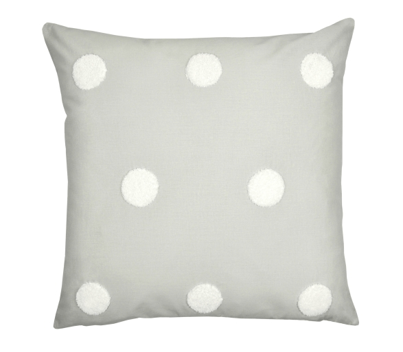 Dot Garden Silver - Filled Cushion